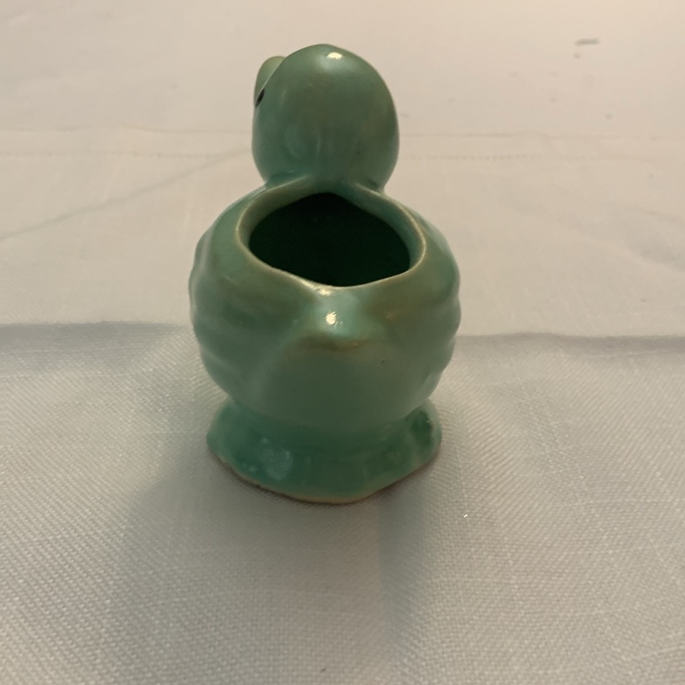 Small green duck planter vintage - Picture 4 of 10